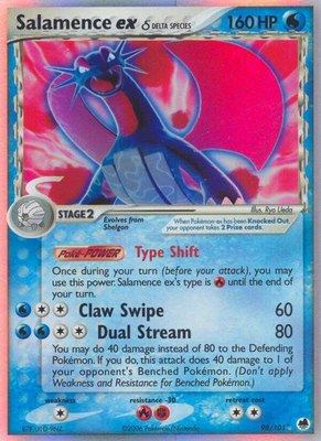 Salamence ex (Delta Species), EX Dragon Frontiers
