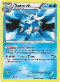 Samurott, Black and White Promos