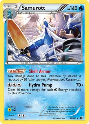 Samurott, Legendary Treasures
