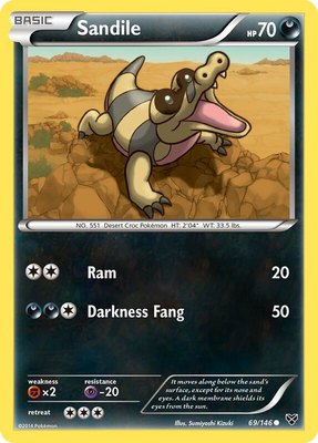 Sandile, XY Base Set