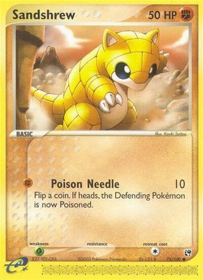Sandshrew, EX Sandstorm