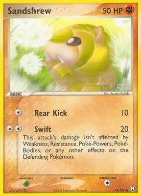 Sandshrew, EX Team Rocket Returns