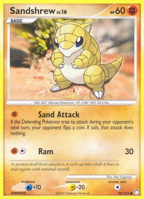 Sandshrew, Mysterious Treasures
