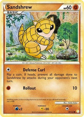 Sandshrew, HeartGold SoulSilver
