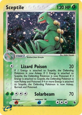 Sceptile, EX Ruby and Sapphire