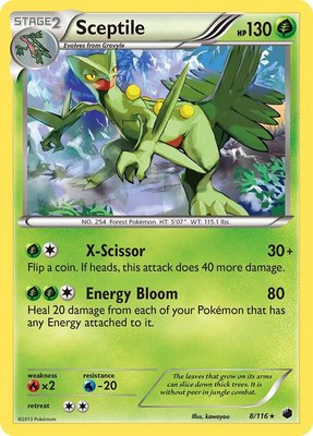 Sceptile, Plasma Freeze