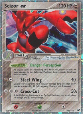 Scizor ex, EX Unseen Forces