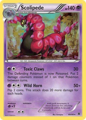 Scolipede, Emerging Powers