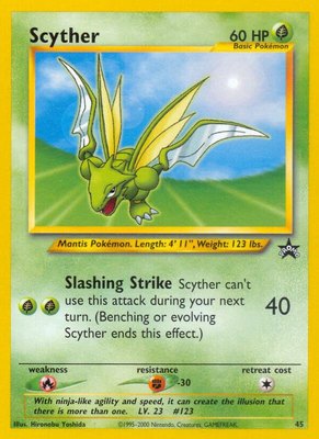 Scyther, WoTC Promo