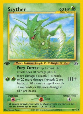 Scyther, Neo Discovery