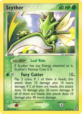 Scyther, EX FireRed & LeafGreen