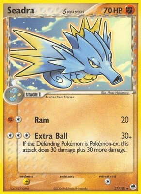 Seadra (Delta Species), EX Dragon Frontiers