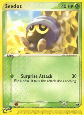 Seedot, EX Sandstorm