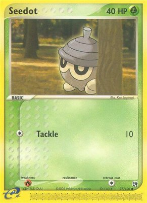 Seedot, EX Sandstorm