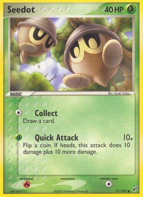 Seedot, EX Deoxys