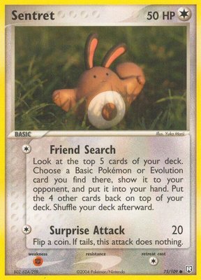 Sentret, EX Team Rocket Returns
