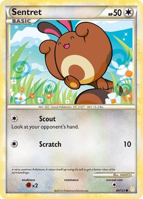 Sentret, HeartGold SoulSilver