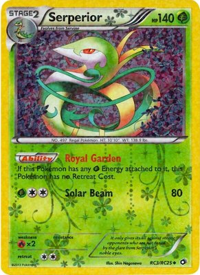 Serperior, Legendary Treasures: Radiant Collection