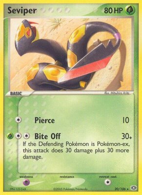 Seviper, EX Emerald