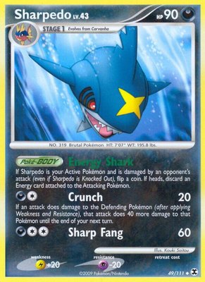Sharpedo, Rising Rivals