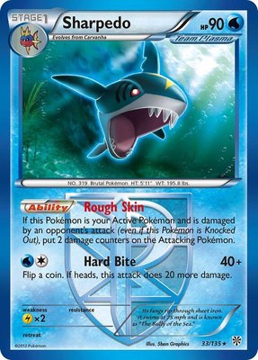 Sharpedo (Team Plasma), Plasma Storm