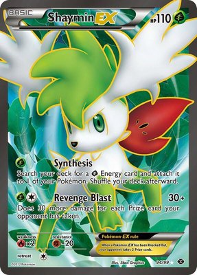 Shaymin EX (94 Full Art), Next Destinies