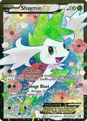 Shaymin EX (Full Art), Legendary Treasures: Radiant Collection