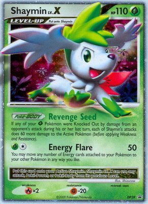 Shaymin LV.X, Diamond and Pearl Promos
