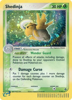 Shedinja, EX Dragon