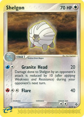 Shelgon, EX Dragon