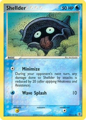 Shellder, EX FireRed & LeafGreen