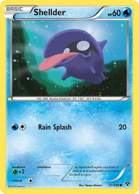 Shellder, XY Base Set