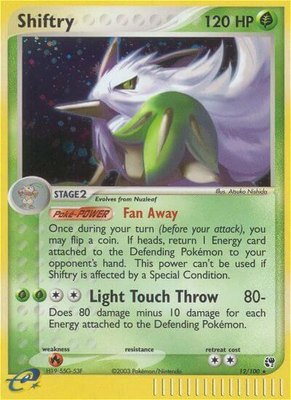Shiftry, EX Sandstorm