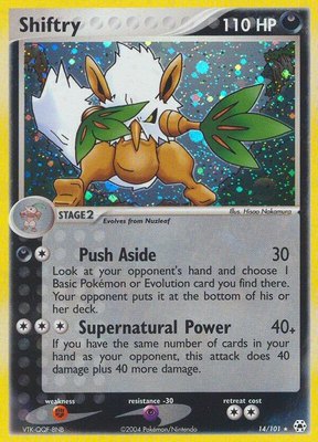 Shiftry, EX Hidden Legends