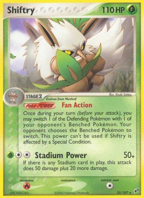 Shiftry, EX Deoxys