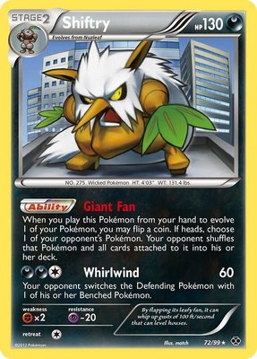 Shiftry, Next Destinies