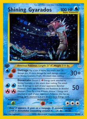 Shining Gyarados, Neo Revelation