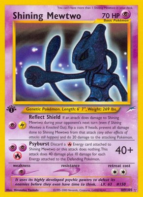 Shining Mewtwo, Neo Destiny