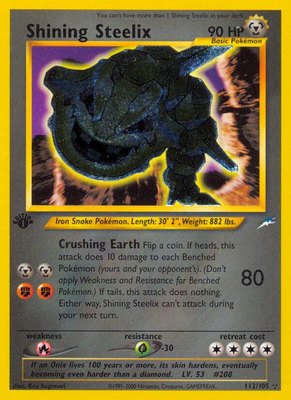 Shining Steelix, Neo Destiny