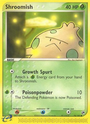 Shroomish, EX Sandstorm