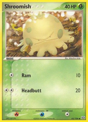 Shroomish, EX Emerald