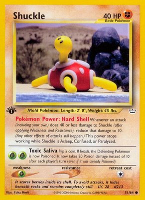 Shuckle, Neo Revelation