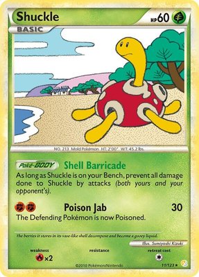 Shuckle, HeartGold SoulSilver