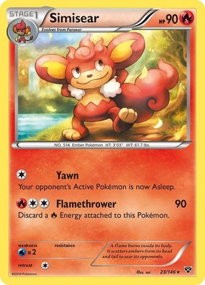 Simisear, XY Base Set