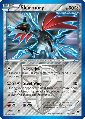 Skarmory (Team Plasma), Plasma Storm