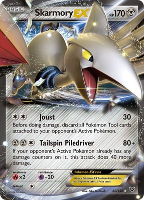 Skarmory EX, XY Base Set
