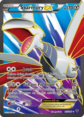 Skarmory EX (145 Full Art), XY Base Set