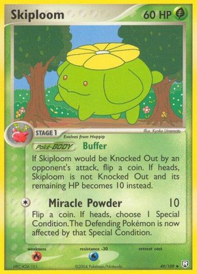 Skiploom, EX Team Rocket Returns