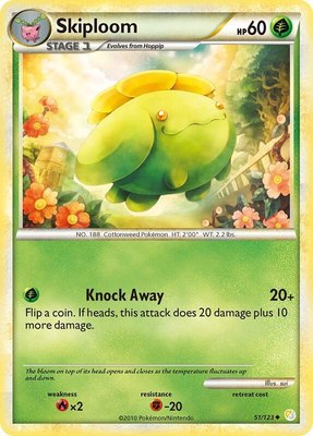 Skiploom, HeartGold SoulSilver