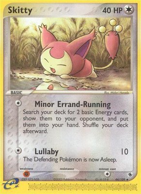 Skitty, EX Ruby and Sapphire